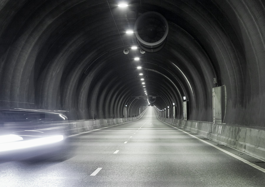 verkeer tunnel